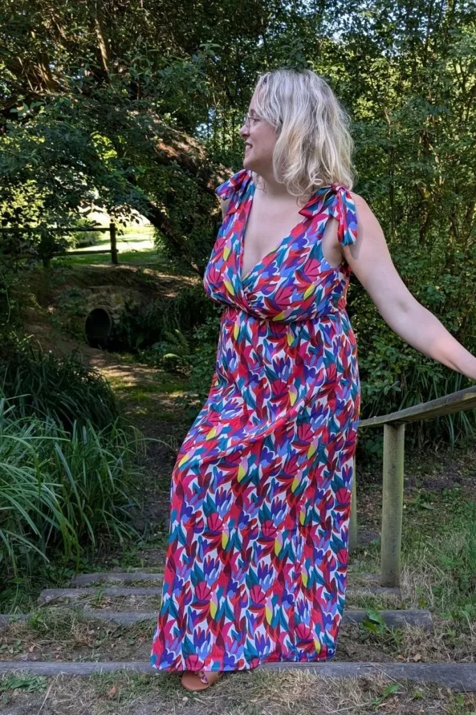 Robe longue Imprimé -  Coloré